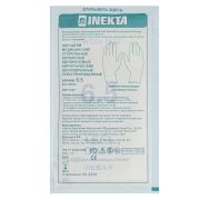 Перчатки хирургические стерил. латексные неопудр. текстур. р 6,5 INEKTA 50 пар