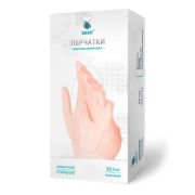 Перчатки винил «SAF&TY» S, 50/500, ПРОЗРАЧНЫЕ