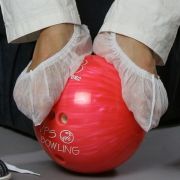 Носки медицинские одноразовые из нетканого материала в евроблоке 500 пар.