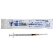 Шприц 1 мл Бейджинг (3-х комп) игла 26G 100шт, Китай