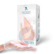 Перчатки винил «SAF&TY» XL, 50/500, Прозрачные (МАРКА)