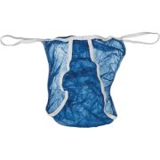 Трусы-бикини нетканые одноразовые мужские №20 СИНИЕ