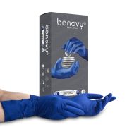 Перчатки латексные мед. диагн. однораз. нест. неопудр. повыш. прочности, Benovy L, 25 пар (МАРКА)