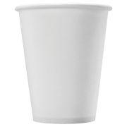 Стакан 180мл бум д/гор Белый, 80 шт./упак.