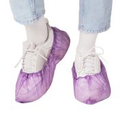 Бахилы медицинские Elegreen Стандарт (8/1р-Ф), 16 мкм, Фиолетовые, 2,0 г/пара, №50/3500