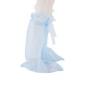 Бахилы высокие, модель No 1, на р-р 38-46, спанбонд пл.25 г/м2, голубой, 20 пар/уп