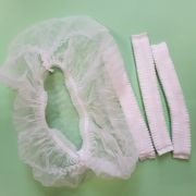 Шапочка нетканая «Шарлотта» №100, белая/СпецМедЗащита